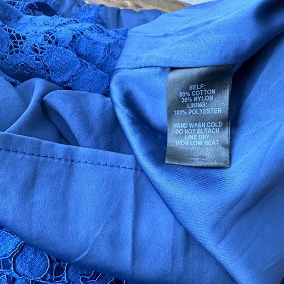 Lulus Womens Flirting with Desire Bodycon Dress Sleeveless Navy Size Medium - Picture 12 of 12